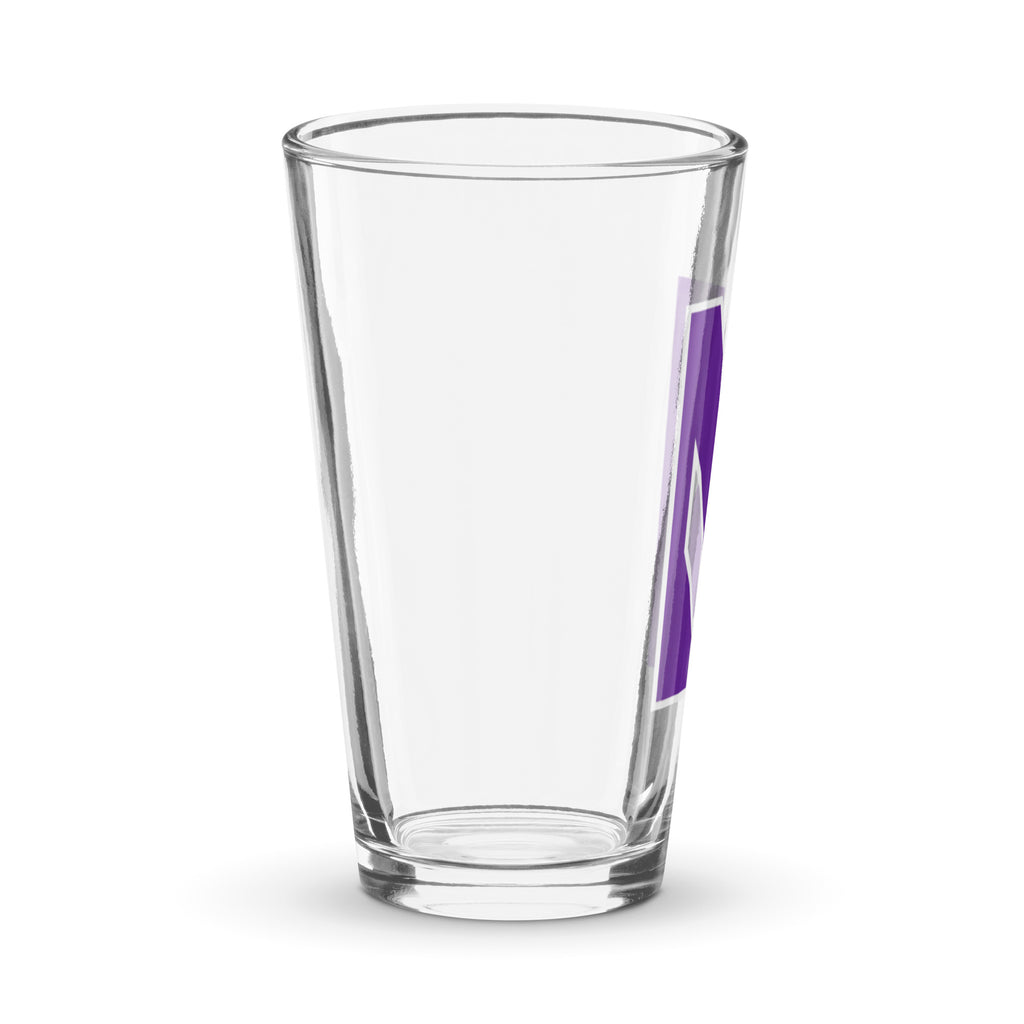 Shaker pint glass