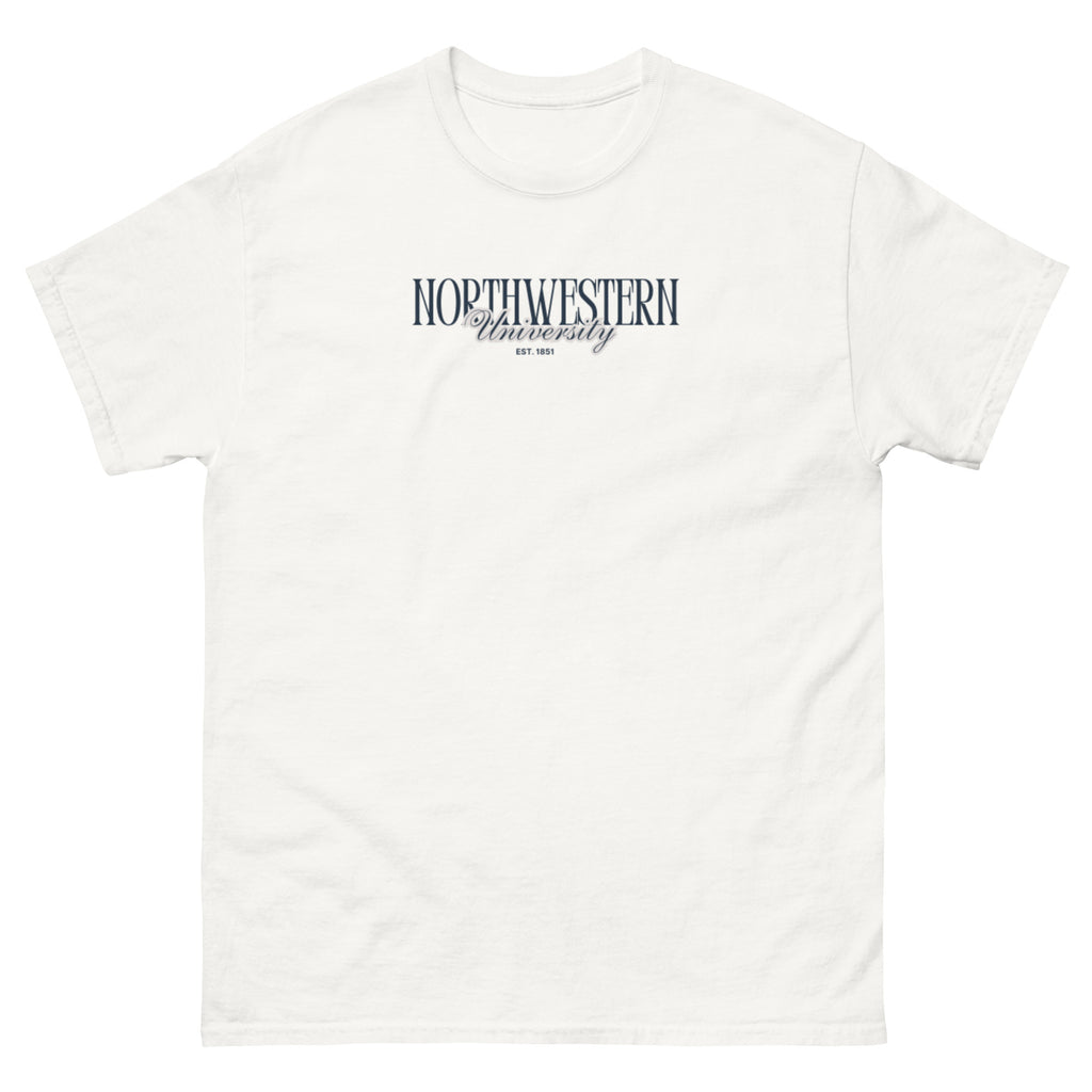 Clean Northwestern Tee