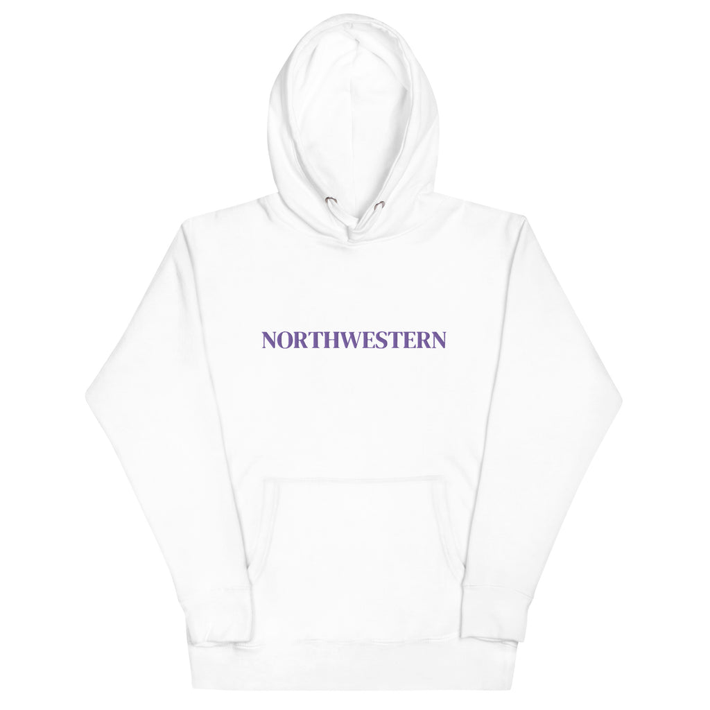 Classic Northwestern Embroidery (Purple)