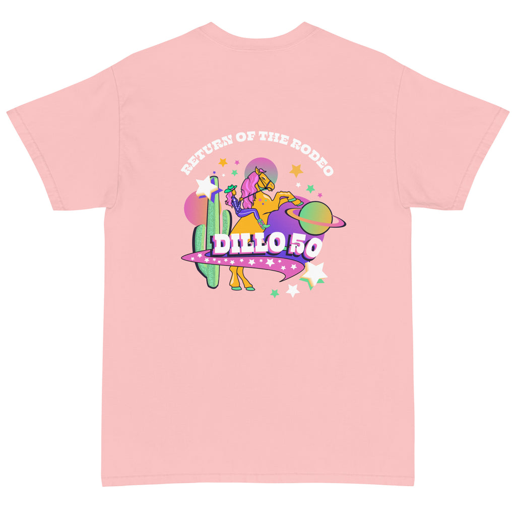 Dillo Space Cowboy T-Shirt - (Pink)