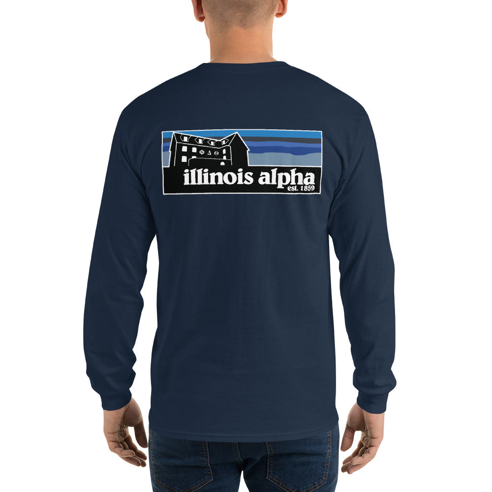 Phi Delt Illinois Long Sleeve Shirt