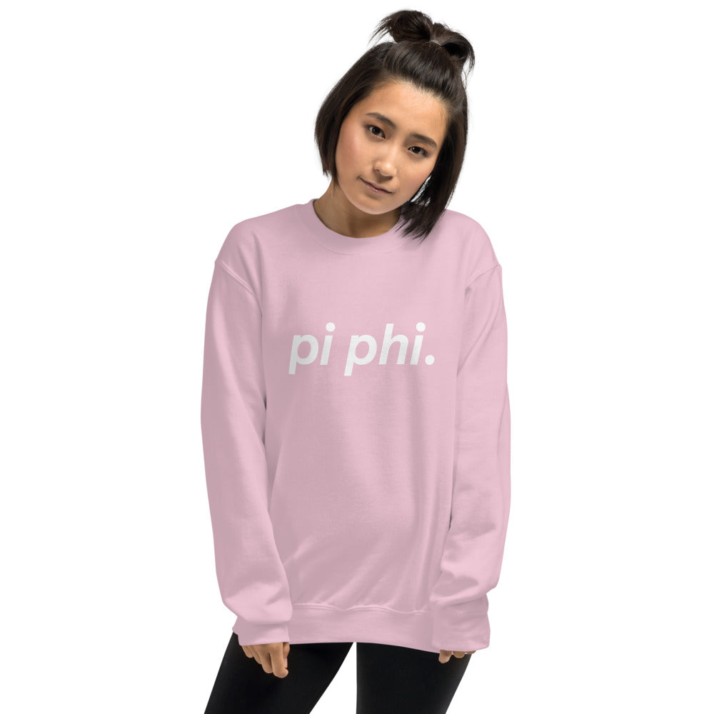 Pi Phi Glossier Crewneck Sweatshirt